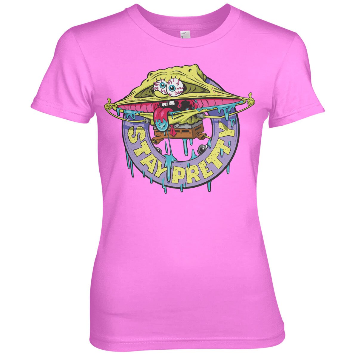 Bob l'éponge - SpongeBob - Stay Pretty Girly Tee – T-shirt femme