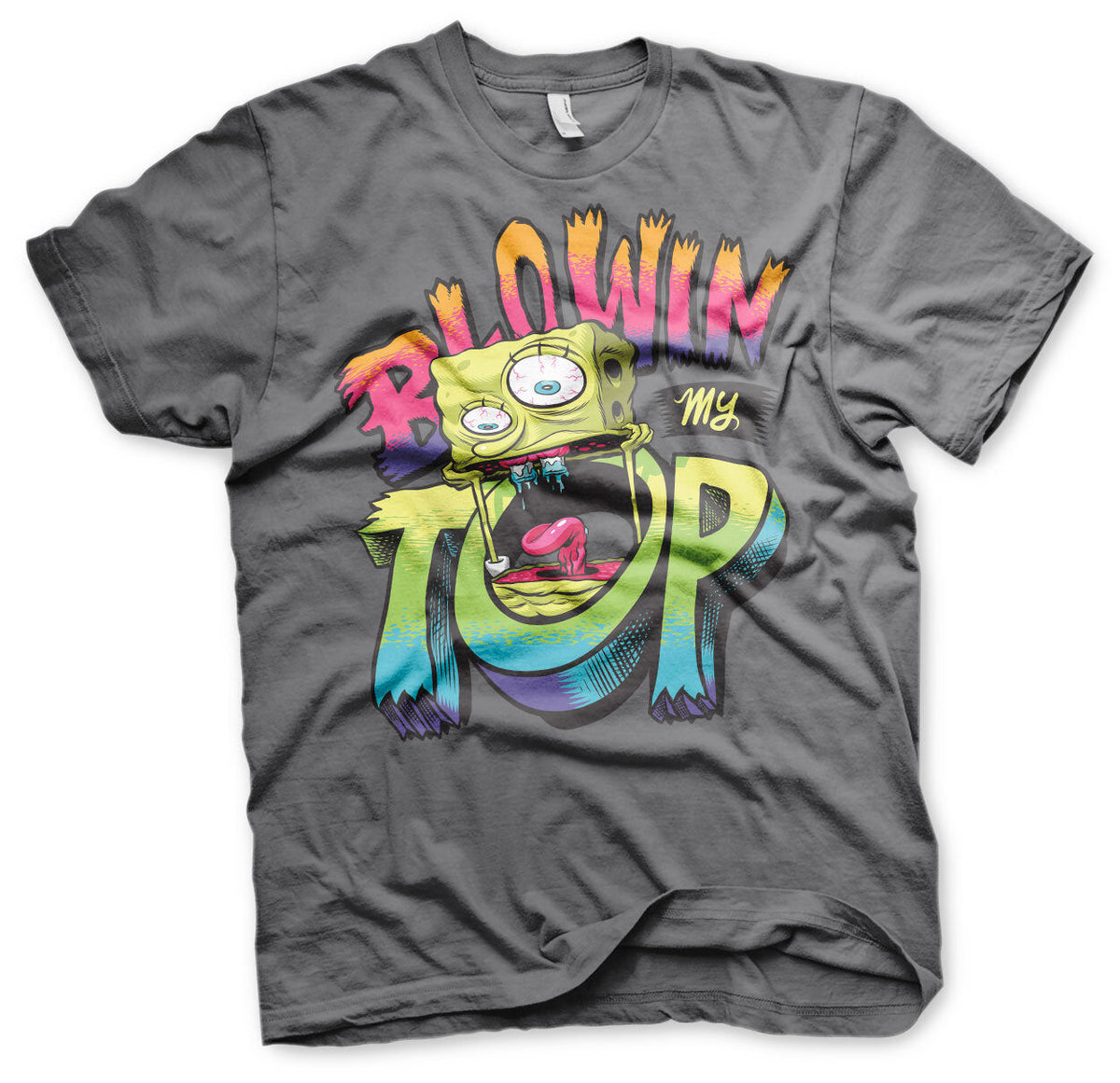 Bob l'éponge - SpongeBob Blowin My Top T-Shirt – T-shirt