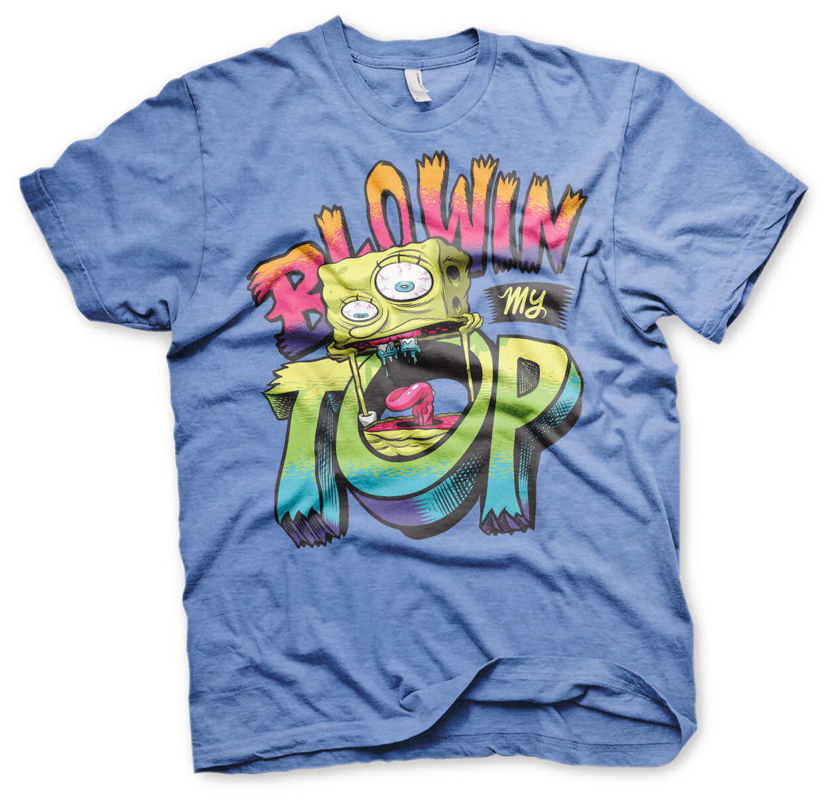 Bob l'éponge - SpongeBob Blowin My Top T-Shirt – T-shirt