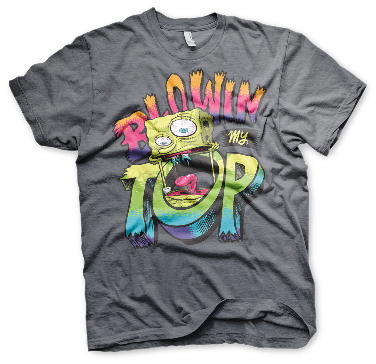 Bob l'éponge - SpongeBob Blowin My Top T-Shirt – T-shirt