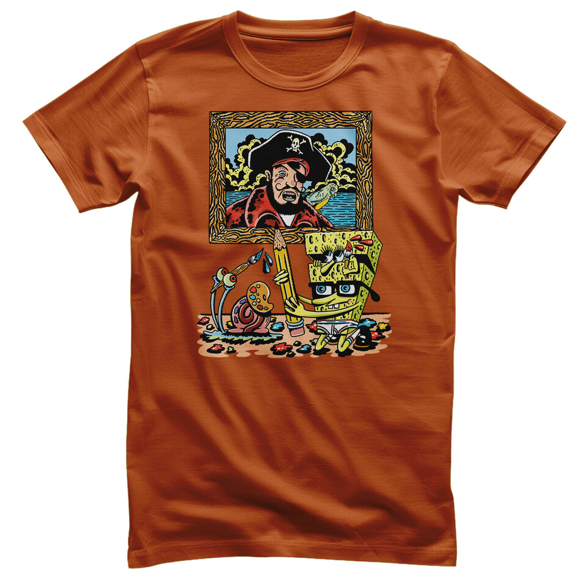 Bob l'éponge - Patchy The Pirate T-Shirt – T-shirt