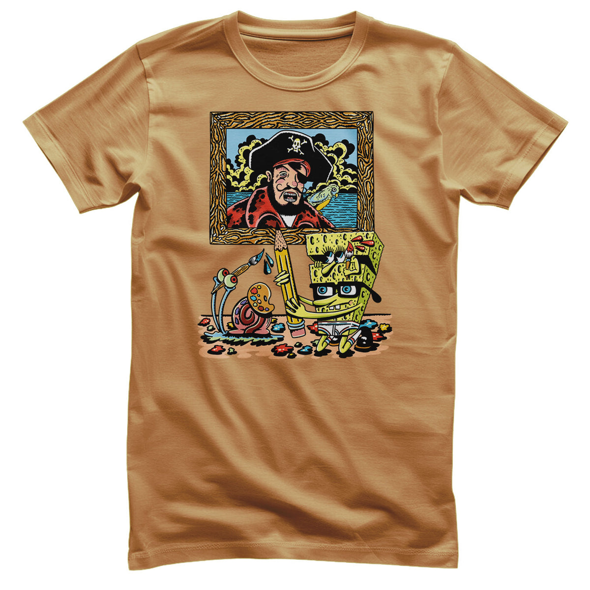 Bob l'éponge - Patchy The Pirate T-Shirt – T-shirt