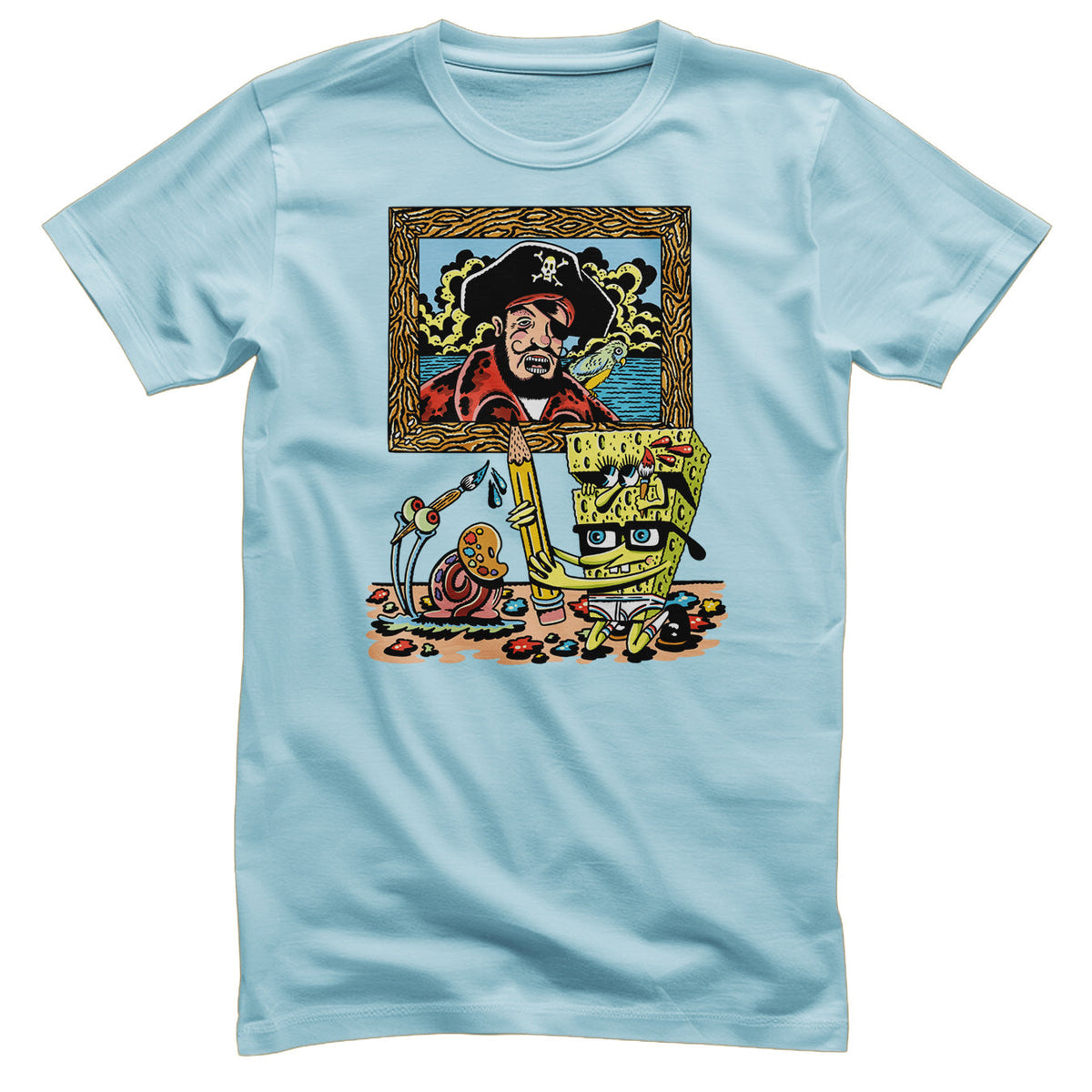 Bob l'éponge - Patchy The Pirate T-Shirt – T-shirt