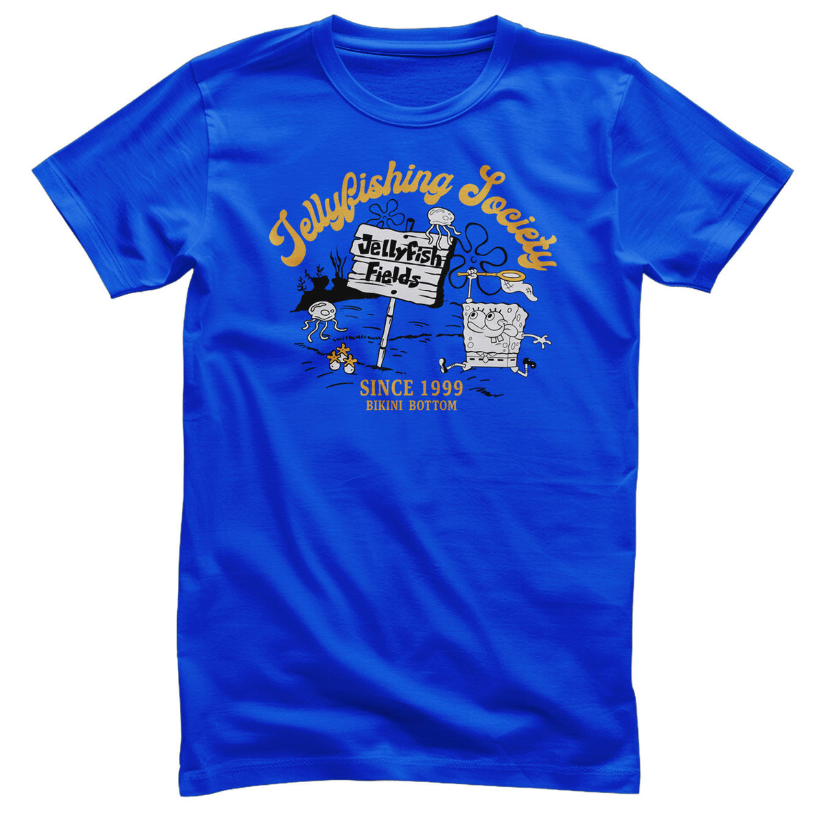 Bob l'éponge - Jellyfishing Society T-Shirt – T-shirt