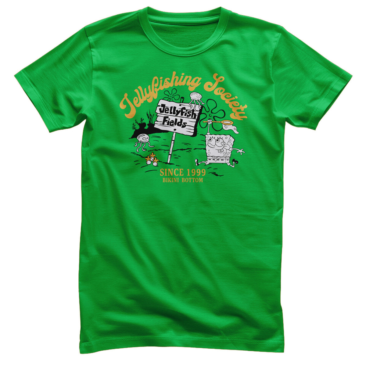 Bob l'éponge - Jellyfishing Society T-Shirt – T-shirt