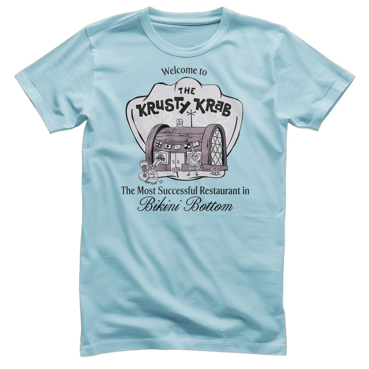 Bob l'éponge - Welcome To The Krusty Krab T-Shirt – T-shirt