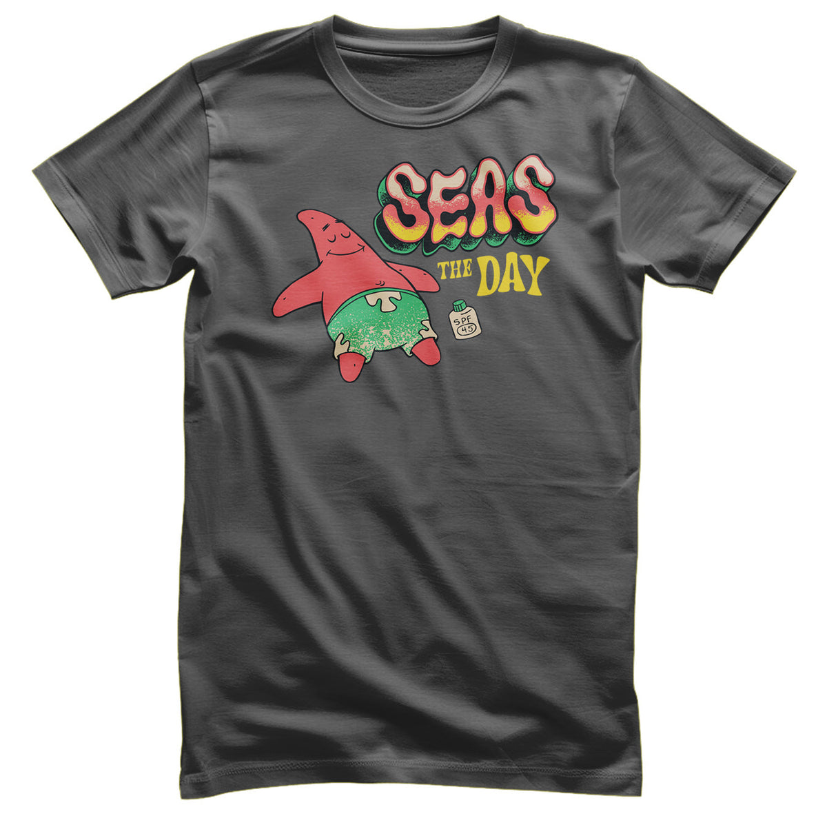 Bob l'éponge - Patrick Seas The Day T-Shirt – T-shirt