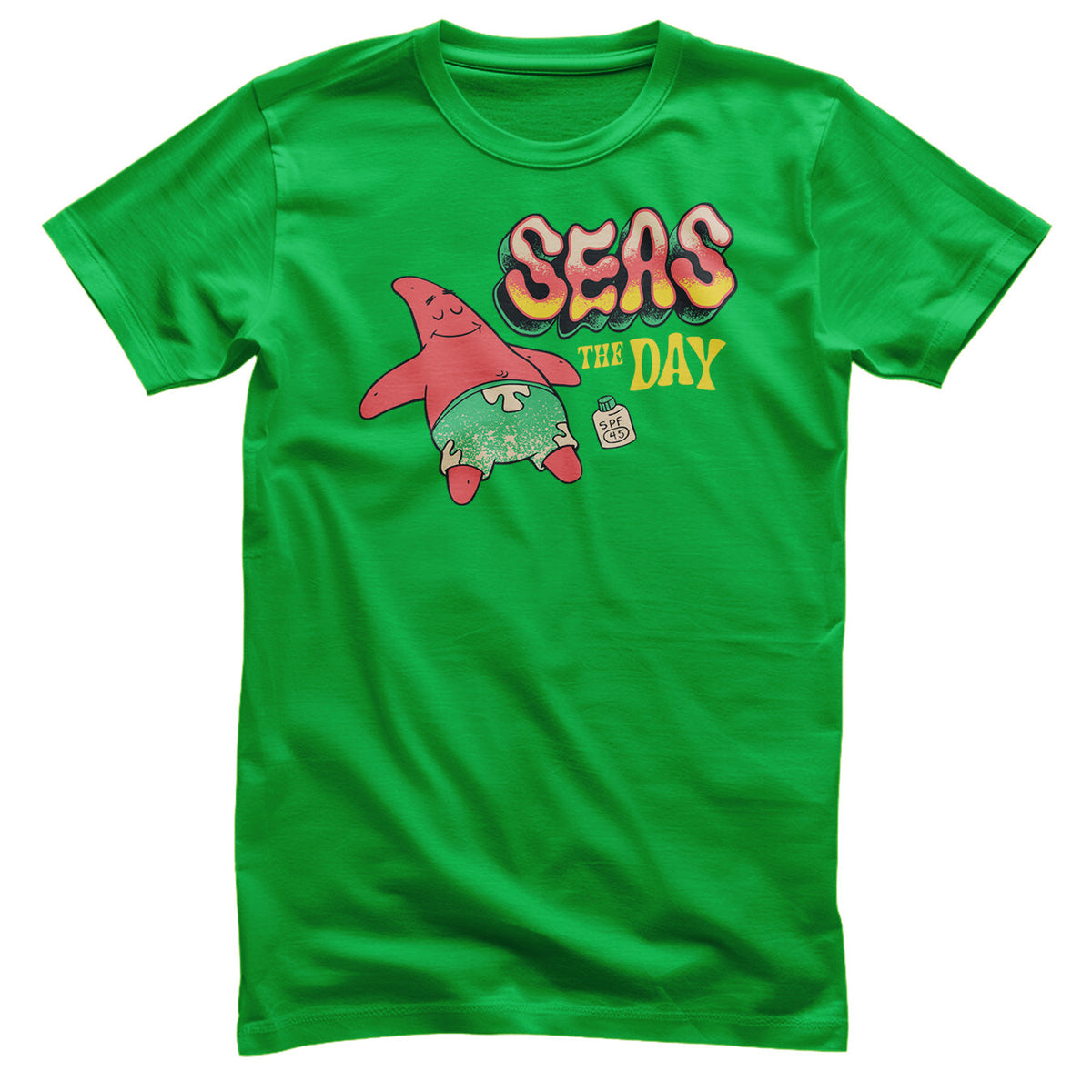 Bob l'éponge - Patrick Seas The Day T-Shirt – T-shirt