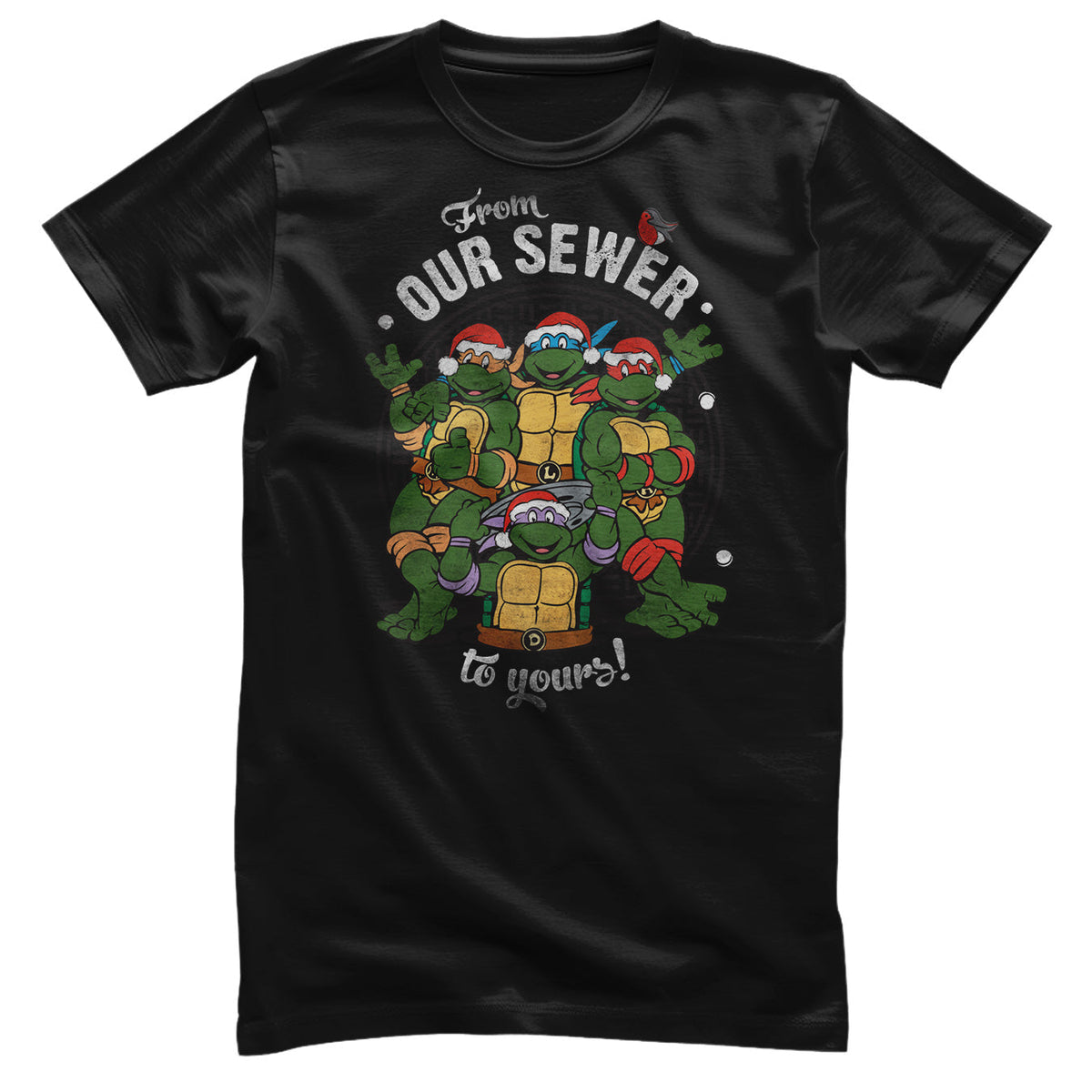 Les Tortues Ninja - From Our Sewer To Yours! T-Shirt – T-shirt