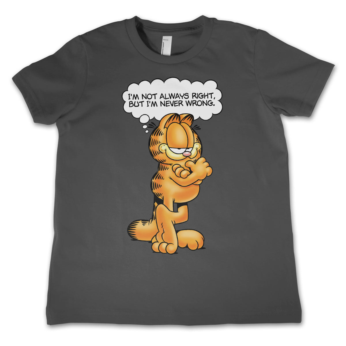 Garfield - Never Wrong Kids Tee – T-shirt enfant