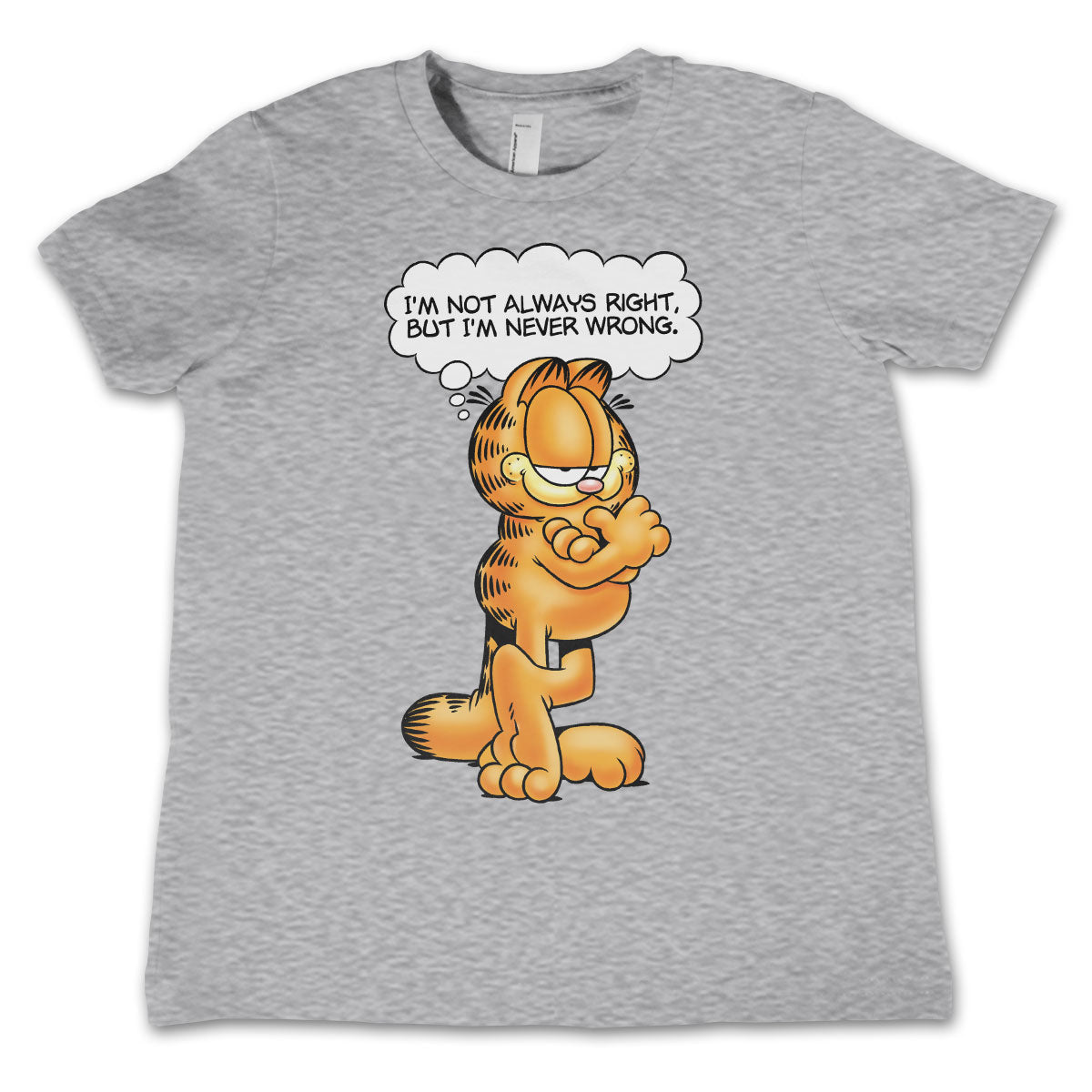 Garfield - Never Wrong Kids Tee – T-shirt enfant