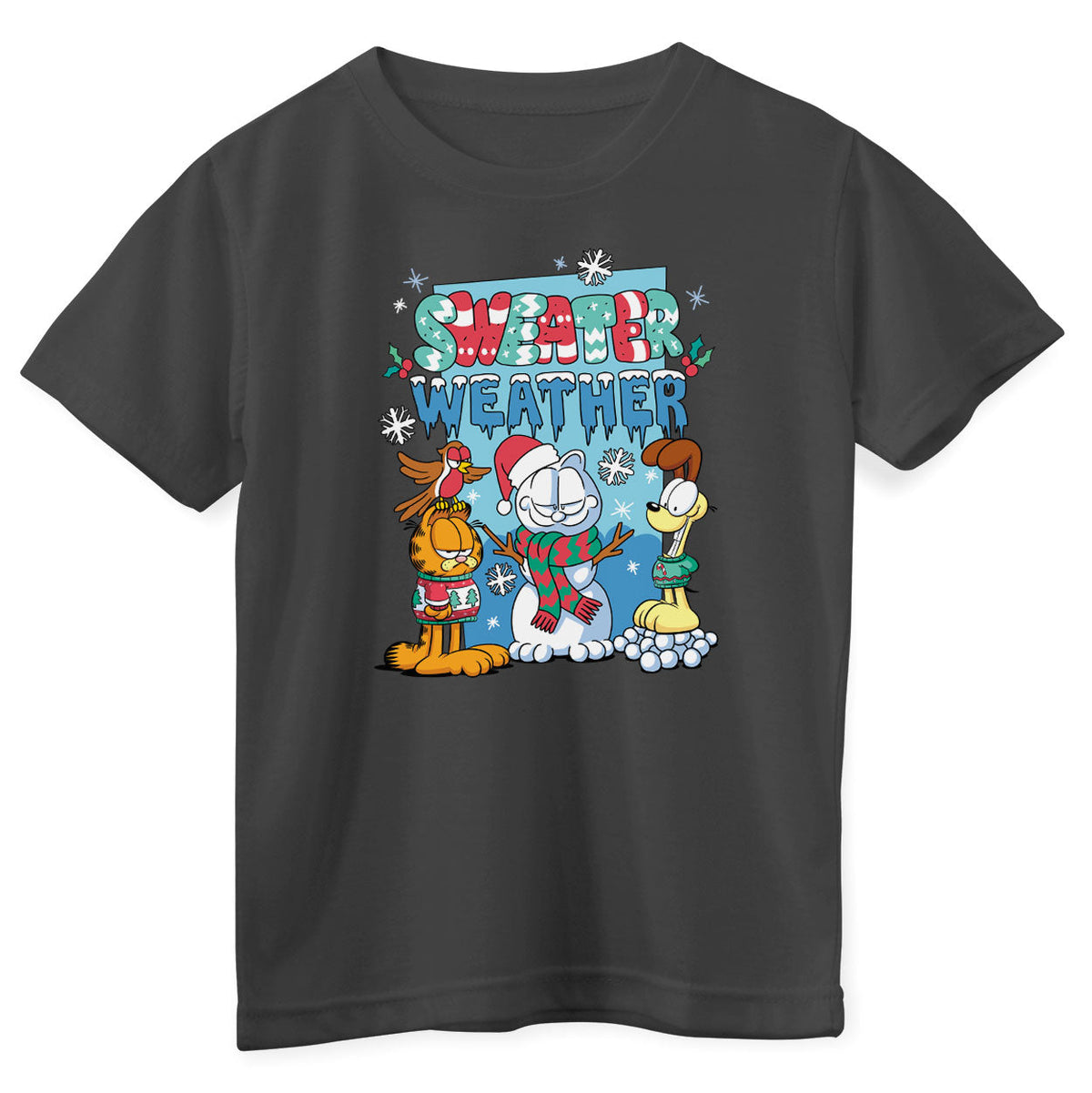 Garfield - Sweater Weather Kids Tee – T-shirt enfant