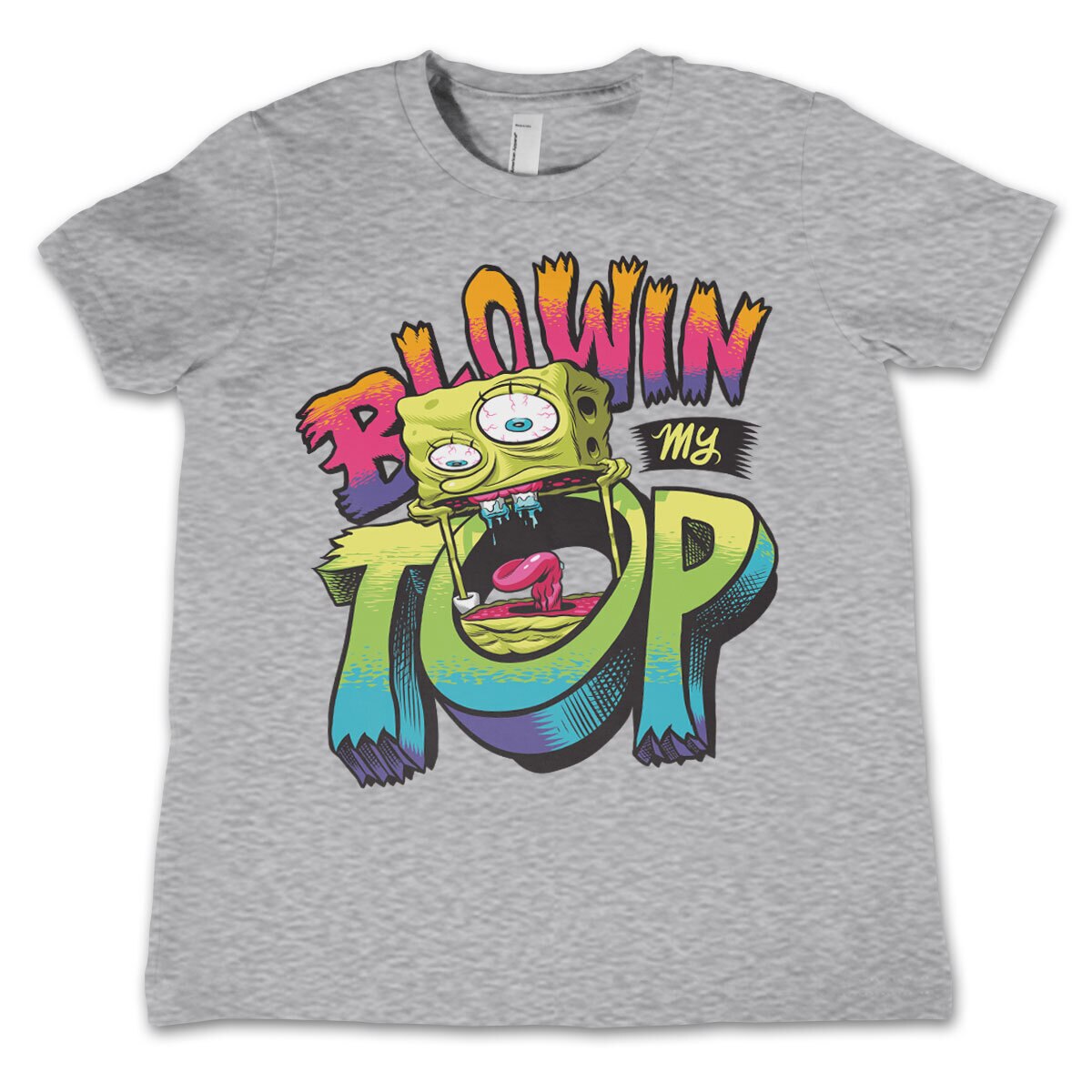 Bob l'éponge - SpongeBob Blowin My Top Kids T-Shirt – T-shirt enfant