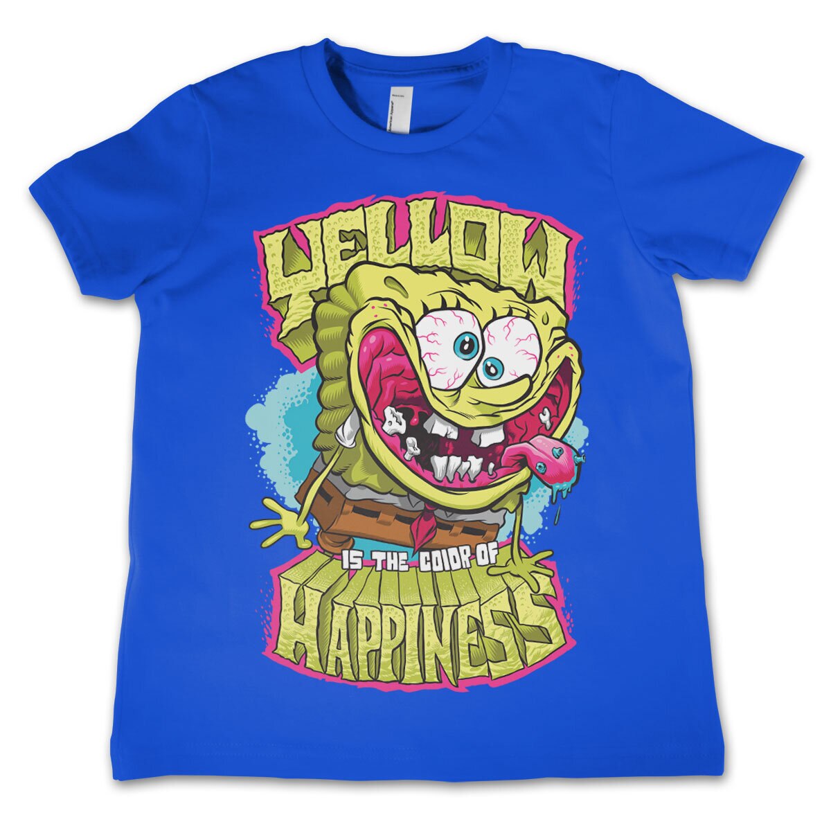 Bob l'éponge - Yellow Is The Color Of Happiness Kids T-Shirt – T-shirt enfant
