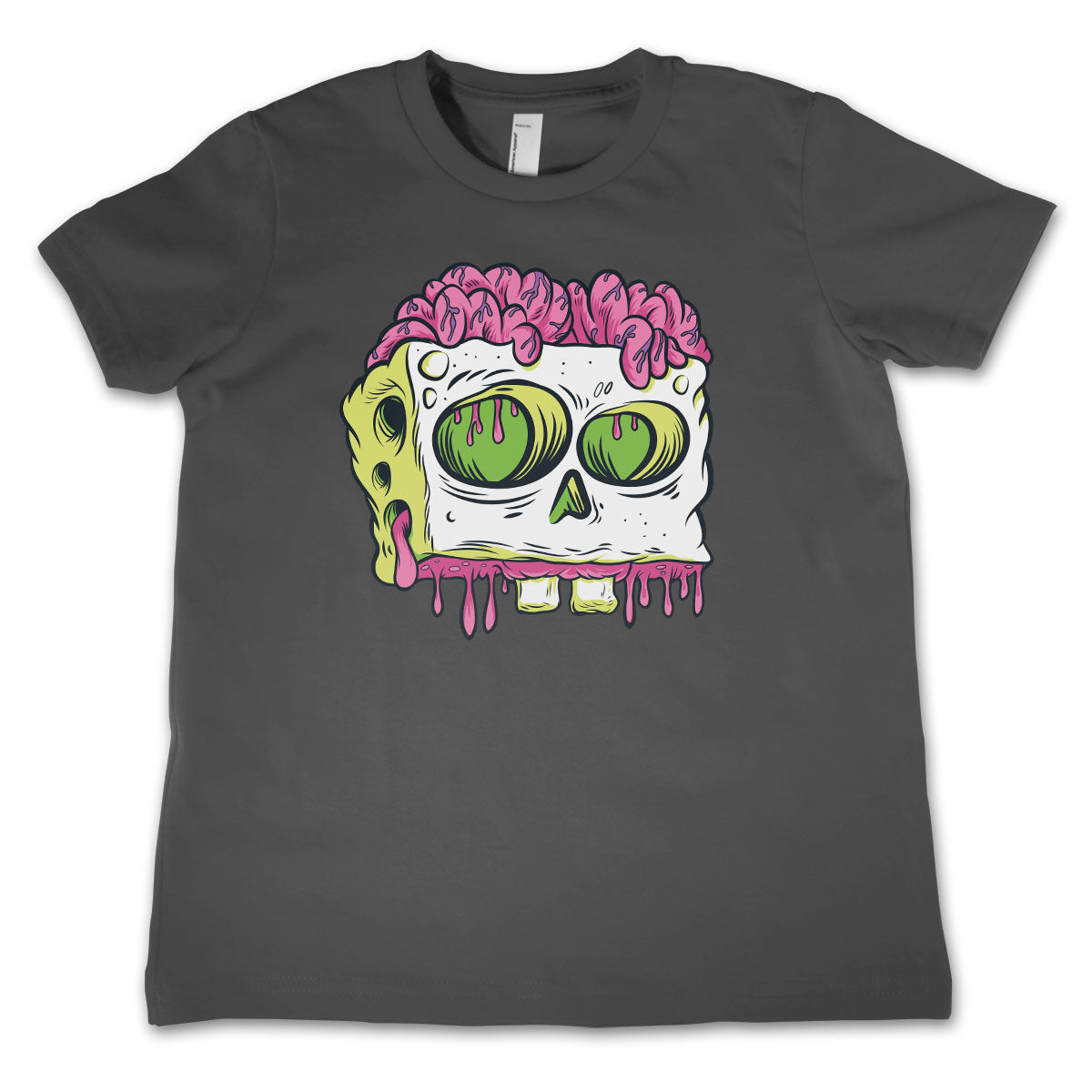SpongeBob Squarepants (Bob l'éponge) - Skull Kids Tee – T-shirt enfant