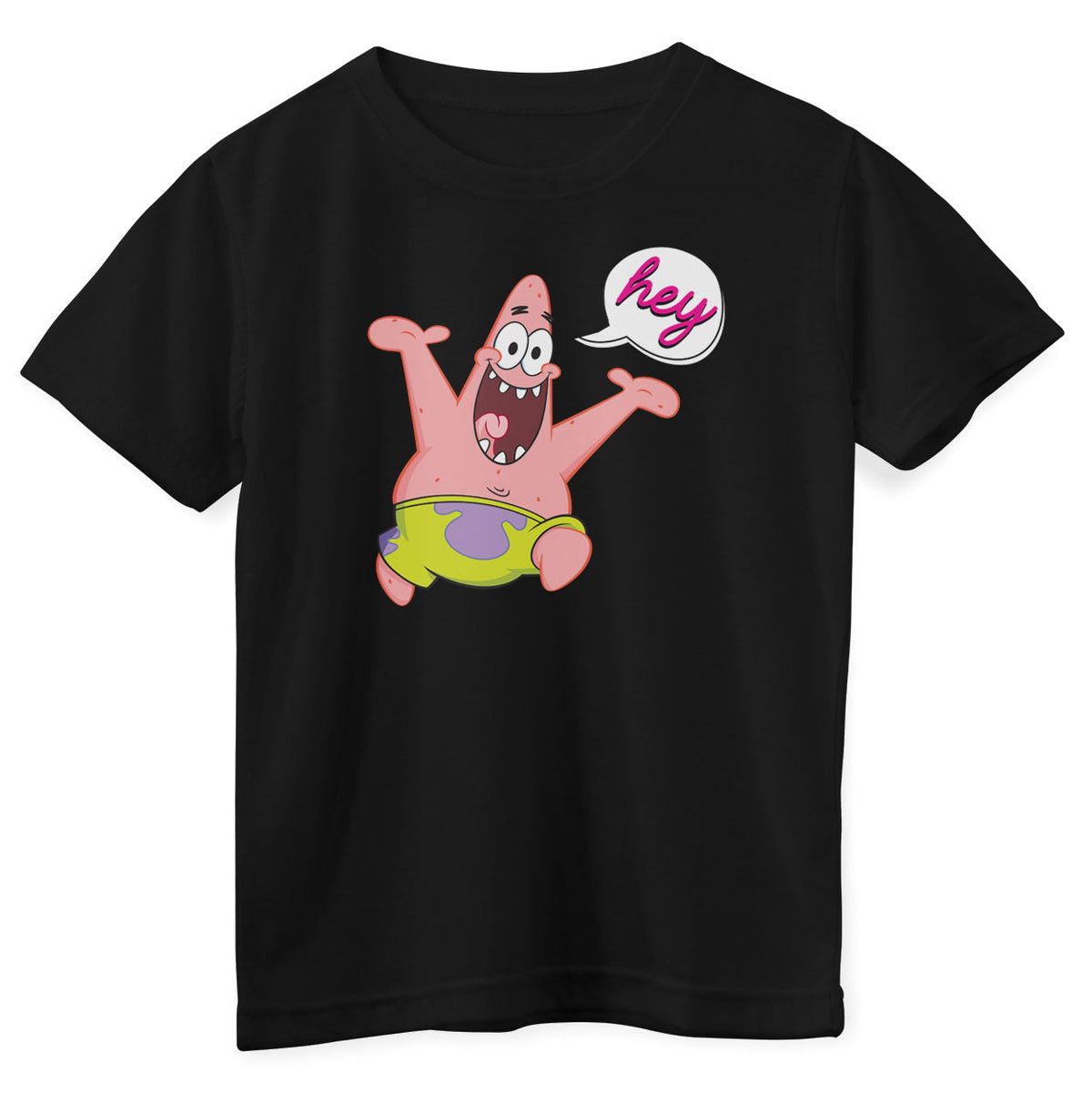 Bob l'éponge - Patrick Hey Kids Tee – T-shirt enfant