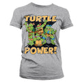 Les Tortues Ninja - TMNT - Turtle Power! Girly T-Shirt – T-shirt femme