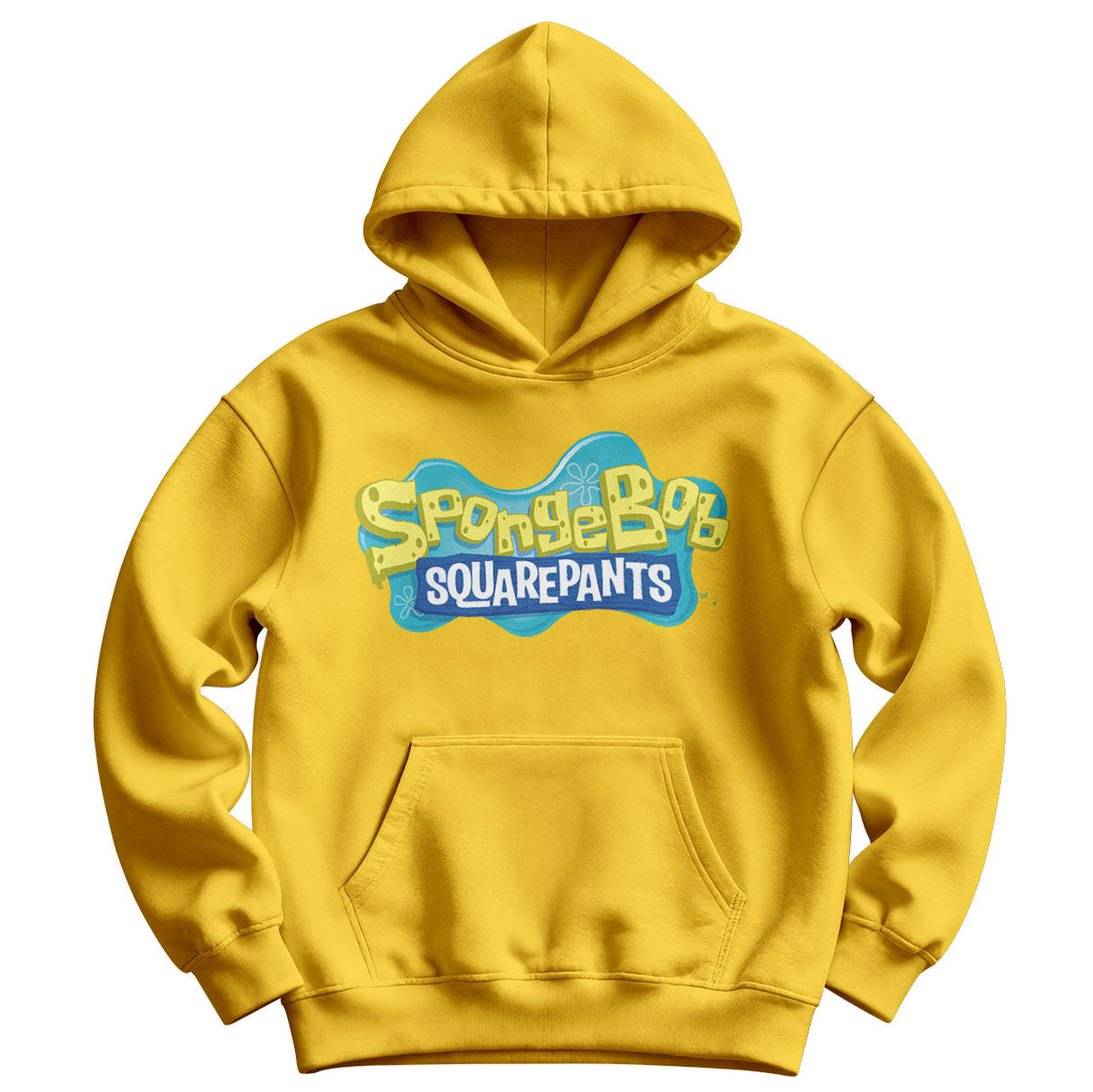Spongebob Squarepants (Bob l'éponge) Logo Kids Hoodie – Sweat à capuche enfant