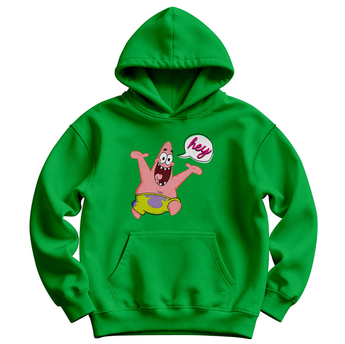 Bob l'éponge - Patrick Hey Kids Hoodie – Sweat à capuche enfant