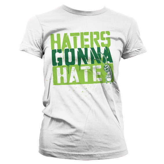 Bob l'éponge - Haters Gonna Hate Girly T-Shirt – T-shirt femme