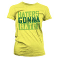Bob l'éponge - Haters Gonna Hate Girly T-Shirt – T-shirt femme