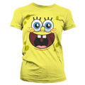 Bob l'éponge - Sponge Happy Face Girly T-Shirt – T-shirt femme