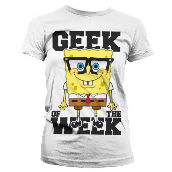 Bob l'éponge - Geek Of The Week Girly T-Shirt – T-shirt femme