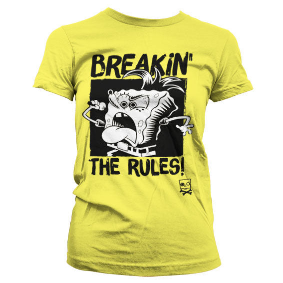 Bob l'éponge - Breakin´ The Rules Girly T-Shirt – T-shirt femme