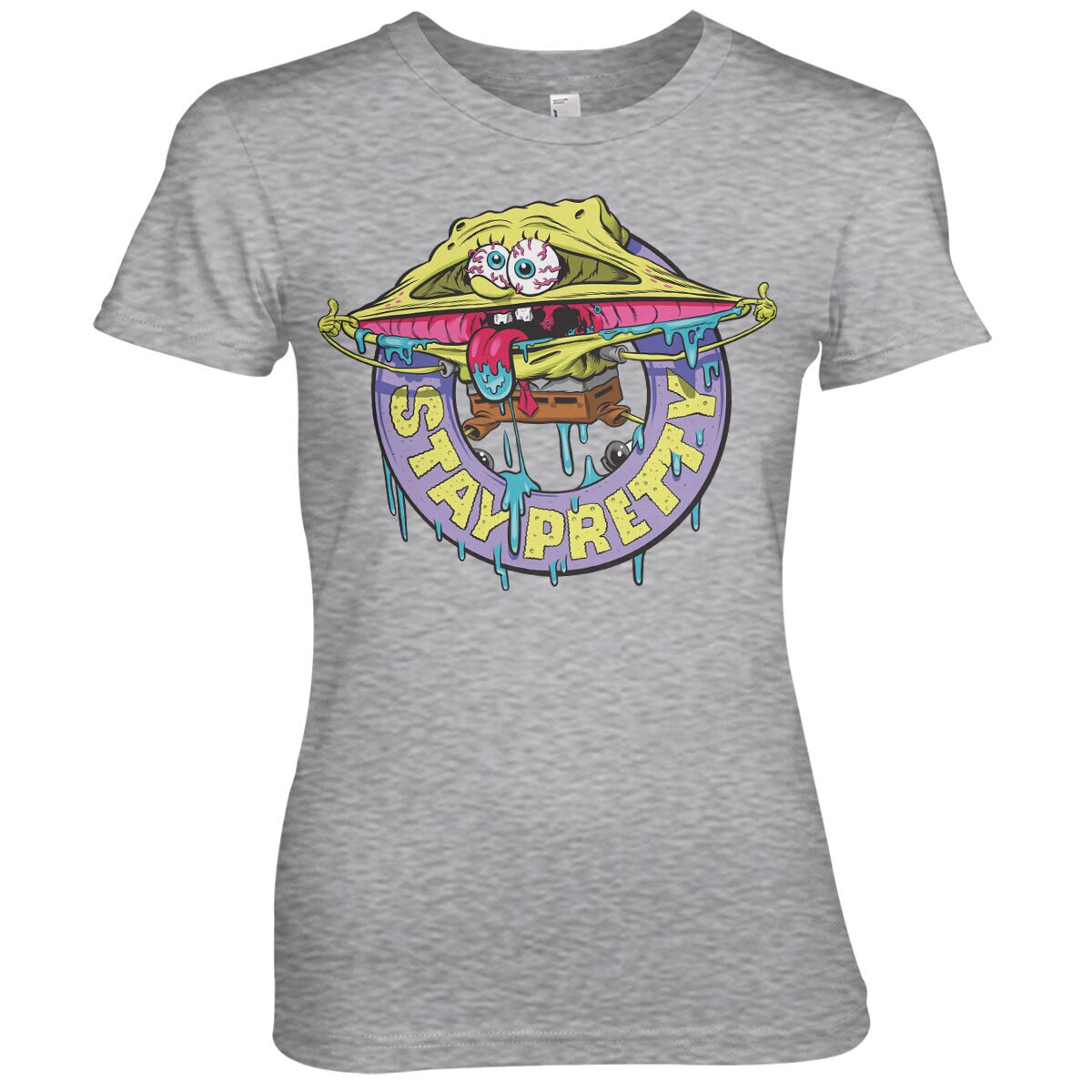 Bob l'éponge - SpongeBob - Stay Pretty Girly Tee – T-shirt femme