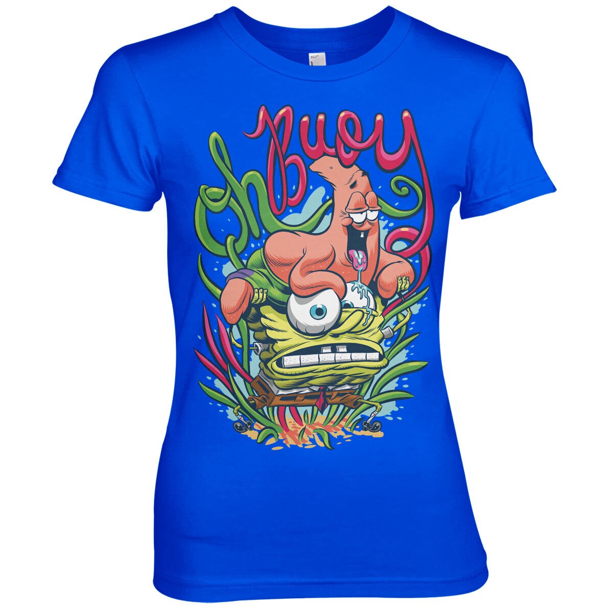 Bob l'éponge - SpongeBob Oh Boy Girly Tee – T-shirt femme