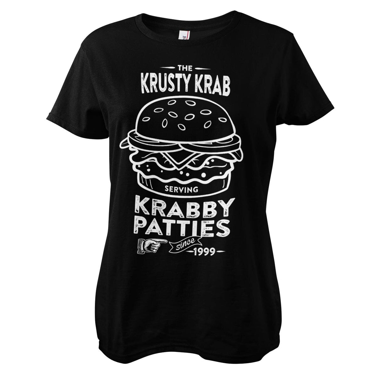 Bob l'éponge - The Krusty Krab Serving Krabby Patties Girly Tee – T-shirt femme