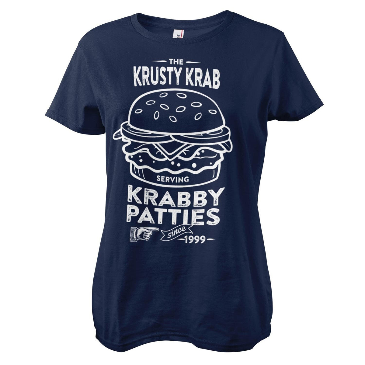 Bob l'éponge - The Krusty Krab Serving Krabby Patties Girly Tee – T-shirt femme