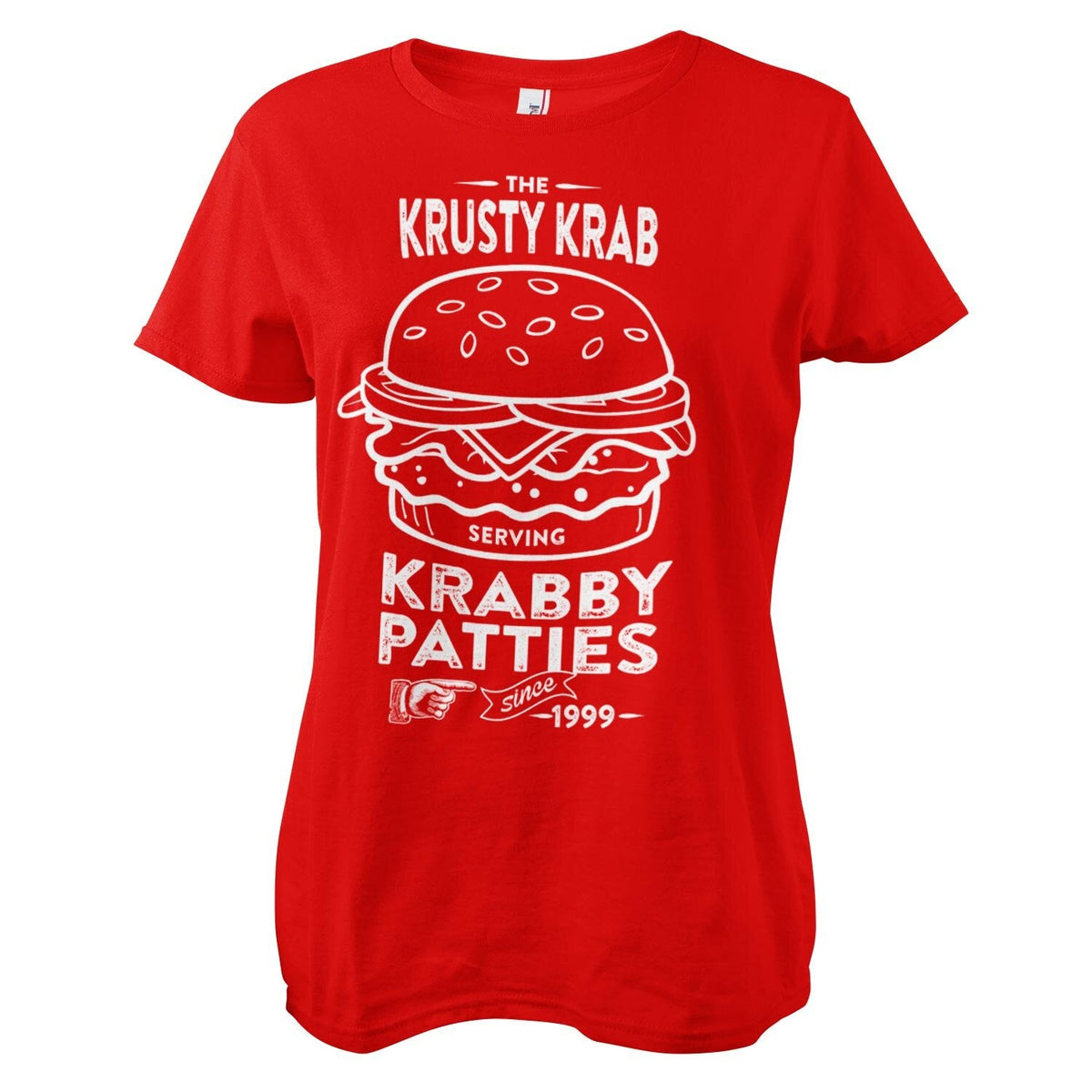 Bob l'éponge - The Krusty Krab Serving Krabby Patties Girly Tee – T-shirt femme