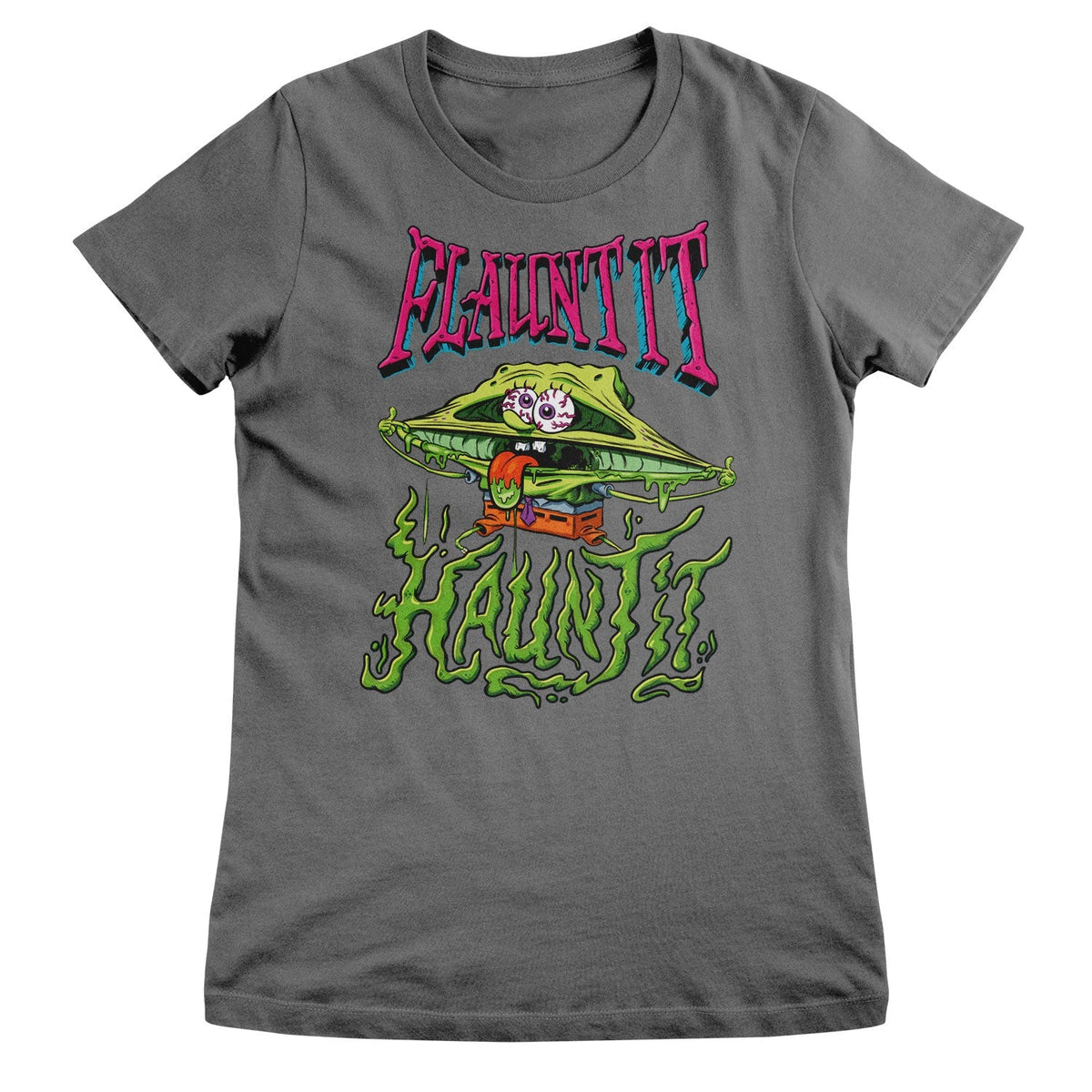 Bob l'éponge - Flaunt It - Haunt It Girly Tee – T-shirt femme