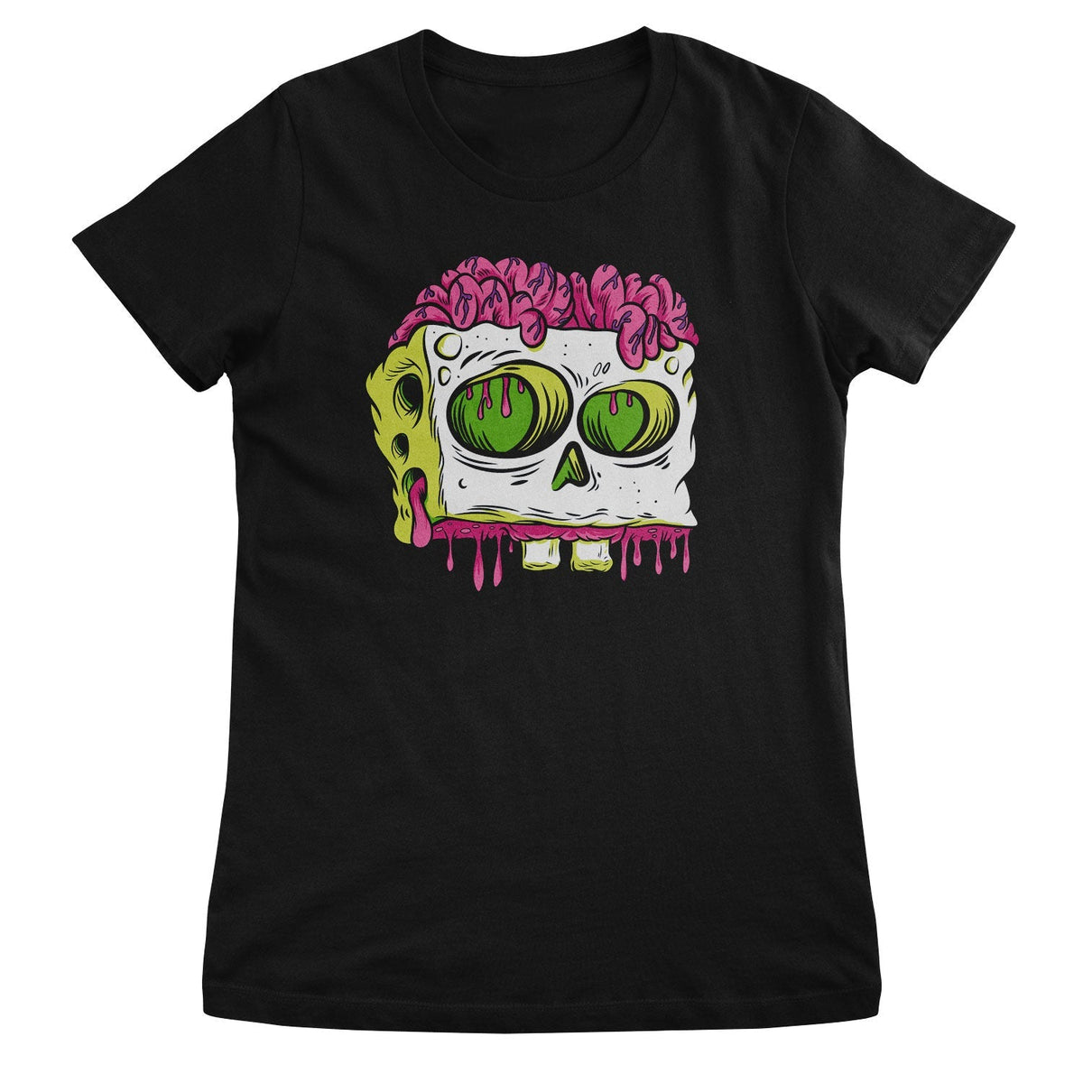 SpongeBob Squarepants (Bob l'éponge) - Skull Girly Tee – T-shirt femme