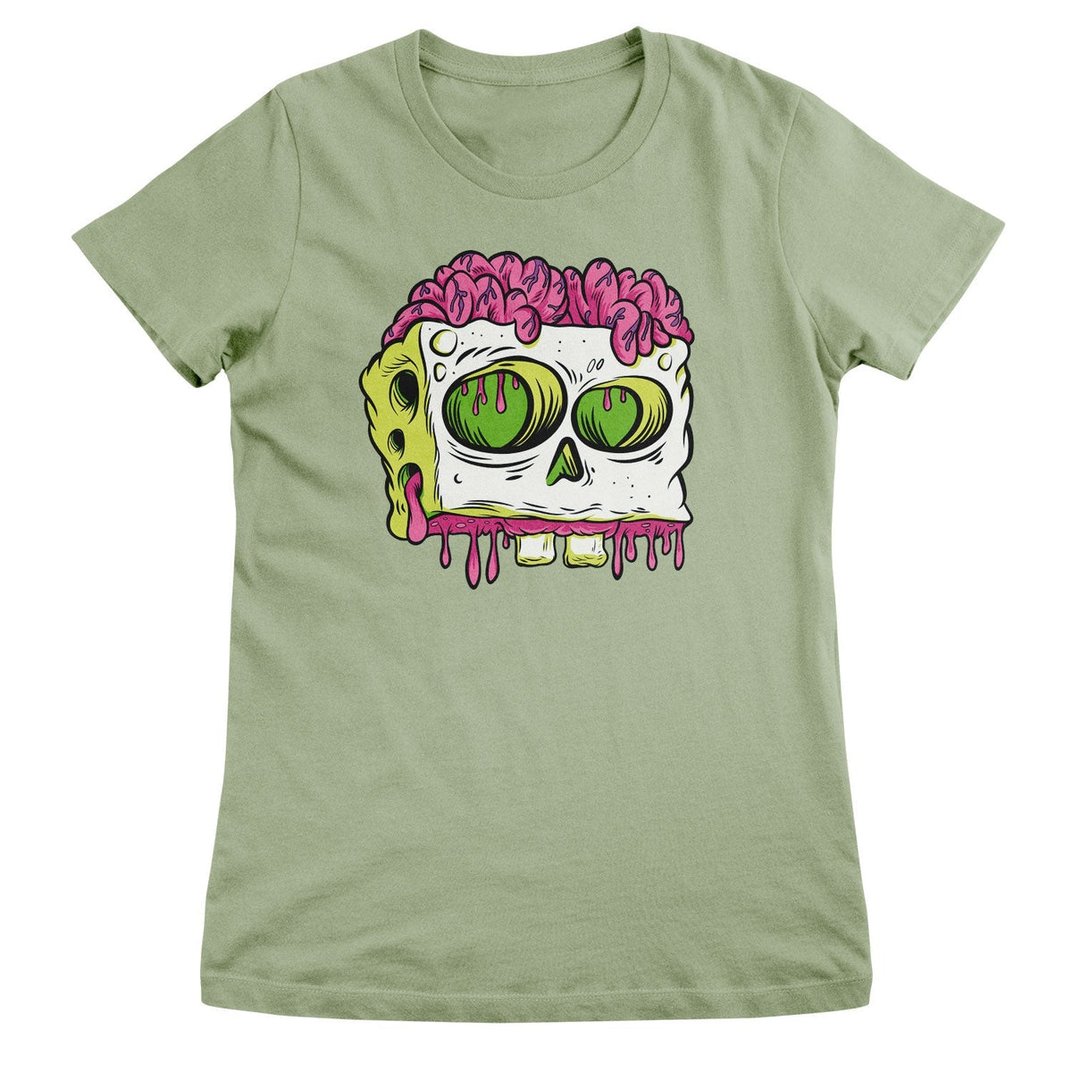 SpongeBob Squarepants (Bob l'éponge) - Skull Girly Tee – T-shirt femme