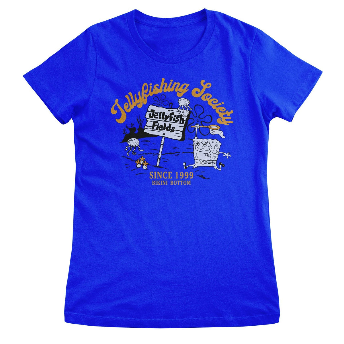 Bob l'éponge - Jellyfishing Society Girly Tee – T-shirt femme