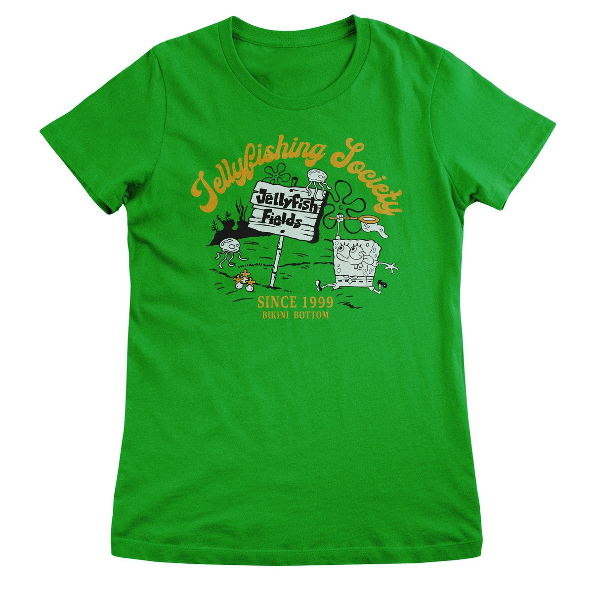 Bob l'éponge - Jellyfishing Society Girly Tee – T-shirt femme