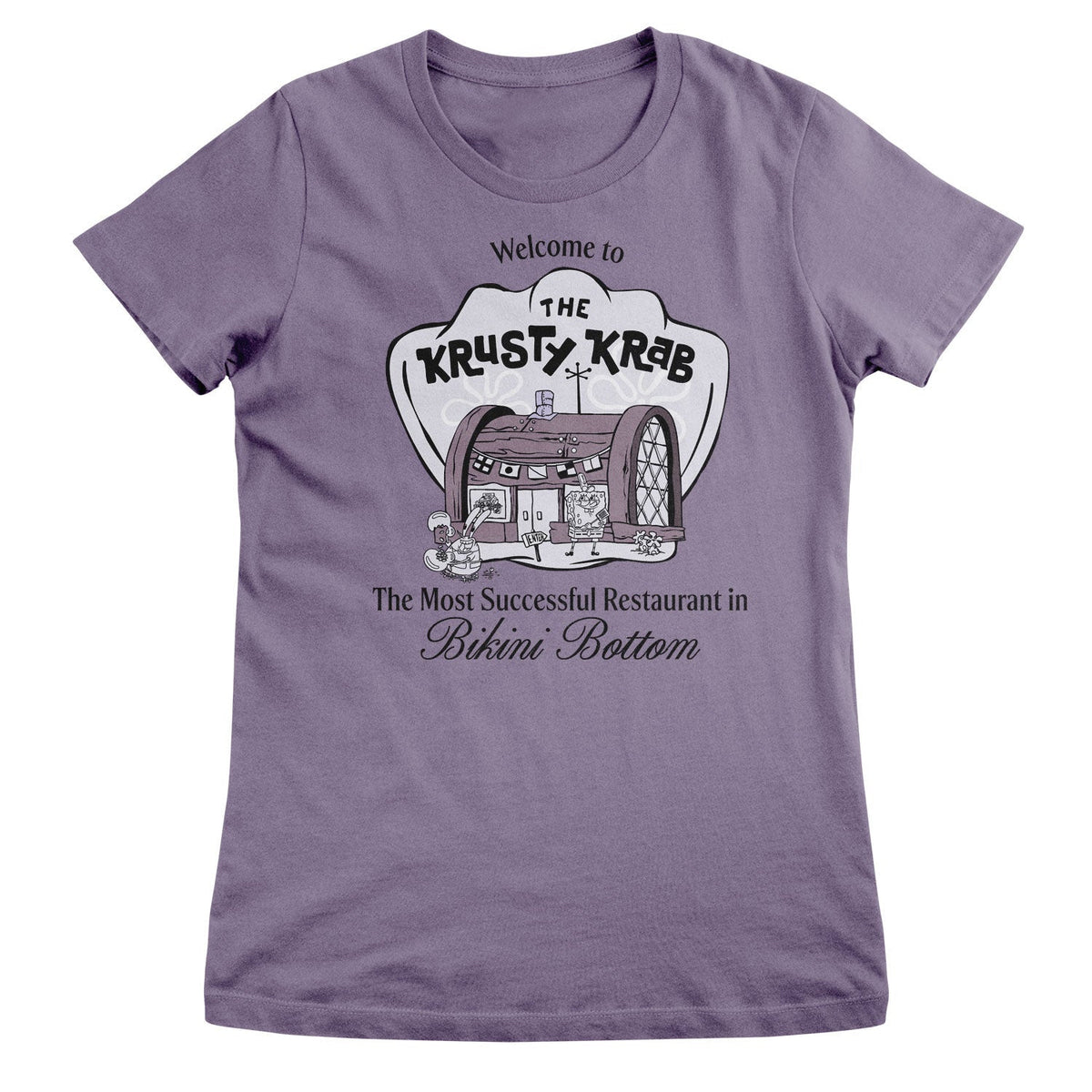 Bob l'éponge - Welcome To The Krusty Krab Girly Tee – T-shirt femme