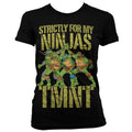 Les Tortues Ninja - TMNT - Strictly For My Ninjas Girly T-Shirt – T-shirt femme