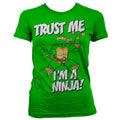 Les Tortues Ninja - TMNT - Trust Me, I´m A Ninja Girly T-Shirt – T-shirt femme