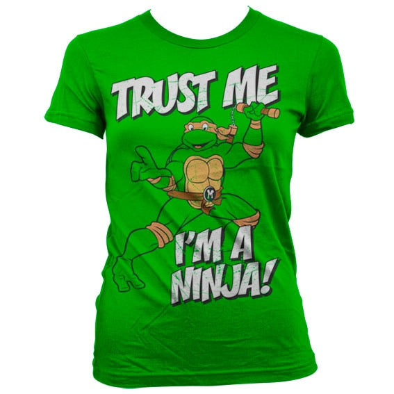Les Tortues Ninja - TMNT - Trust Me, I´m A Ninja Girly T-Shirt – T-shirt femme