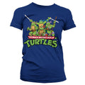 Les Tortues Ninja - Turtles Distressed Group Girly T-shirt – T-shirt femme