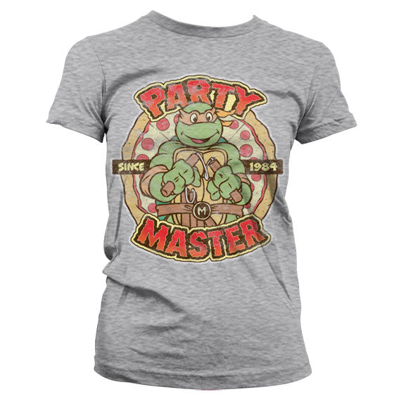 Les Tortues Ninja - TMNT - Party Master Since 1984 Girly Tee – T-shirt femme