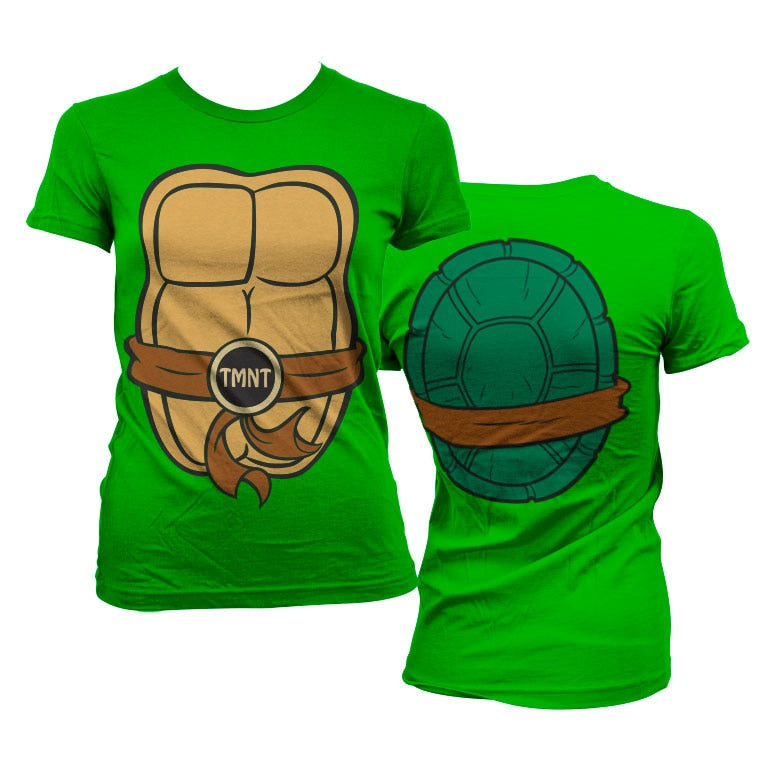 Les Tortues Ninja - TMNT Costume Girly Tee – T-shirt femme