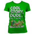 Les Tortues Ninja - TMNT - Cool Story Dude Girly Tee – T-shirt femme