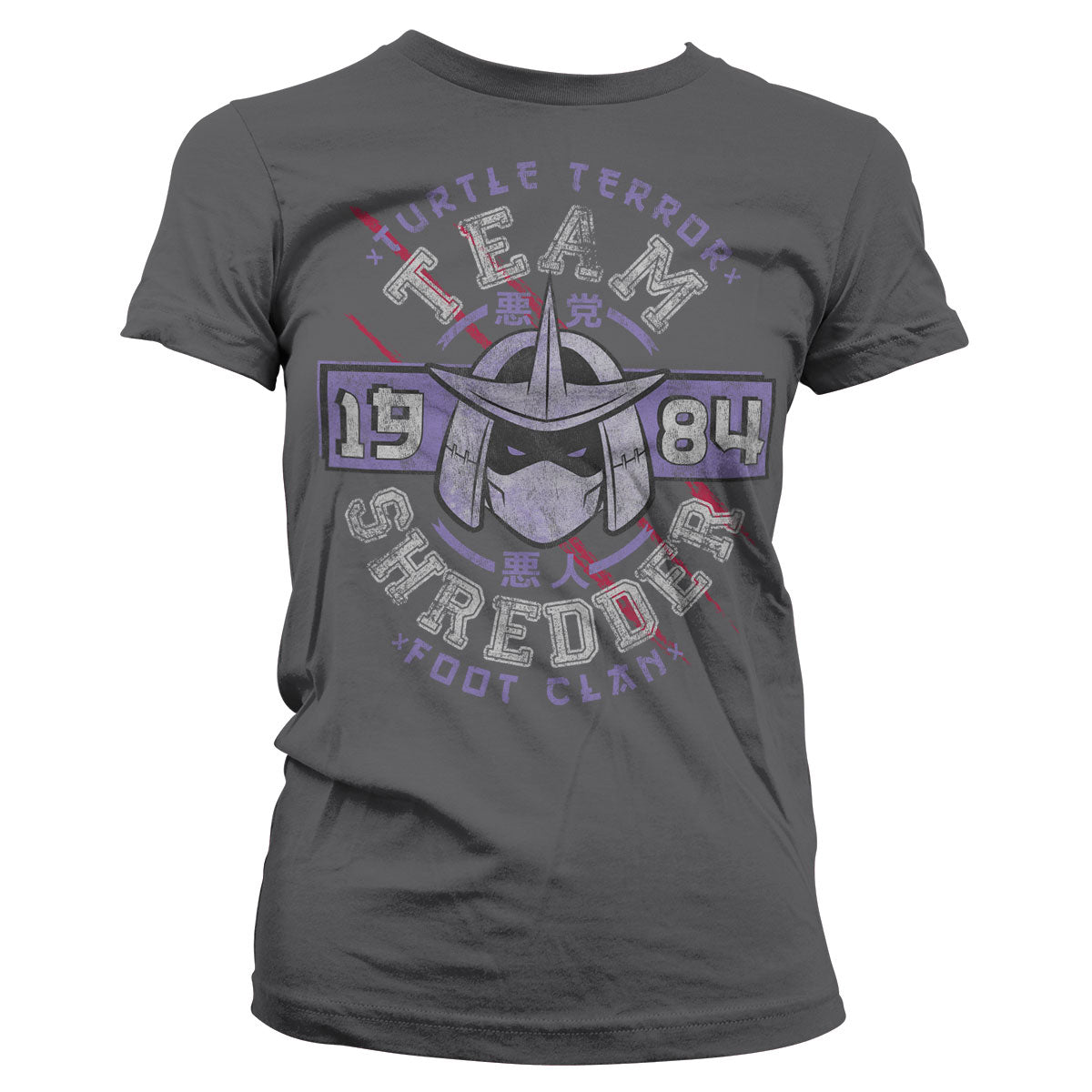 Les Tortues Ninja - Team Shredder Girly Tee – T-shirt femme