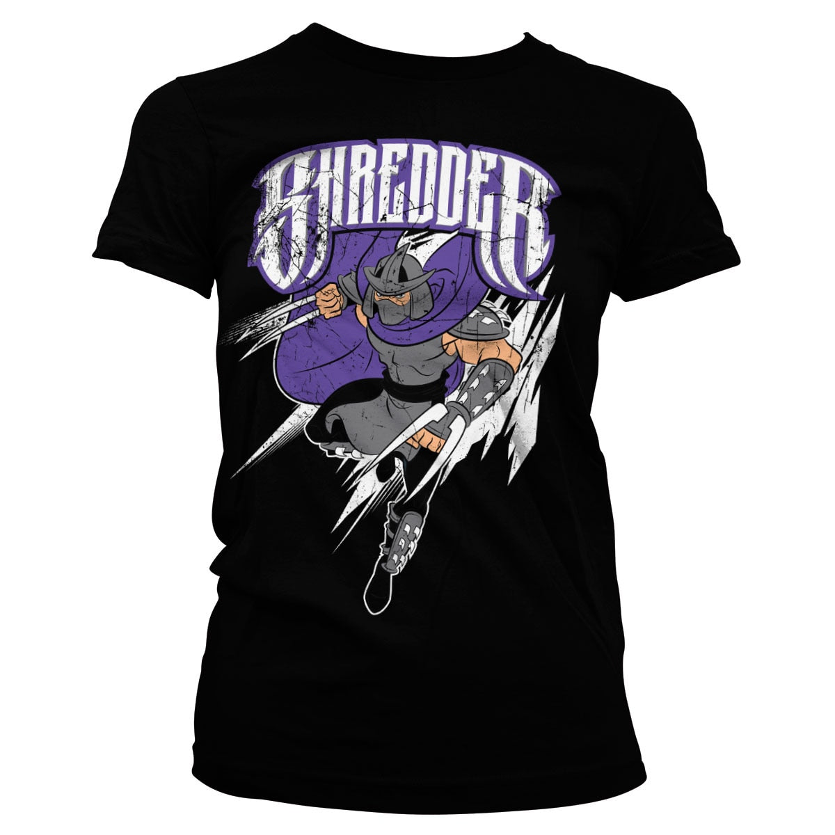 Les Tortues Ninja - The Shredder Girly Tee – T-shirt femme