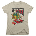 Les Tortues Ninja - Extra Hot Pizza Dudes Girly Tee – T-shirt femme