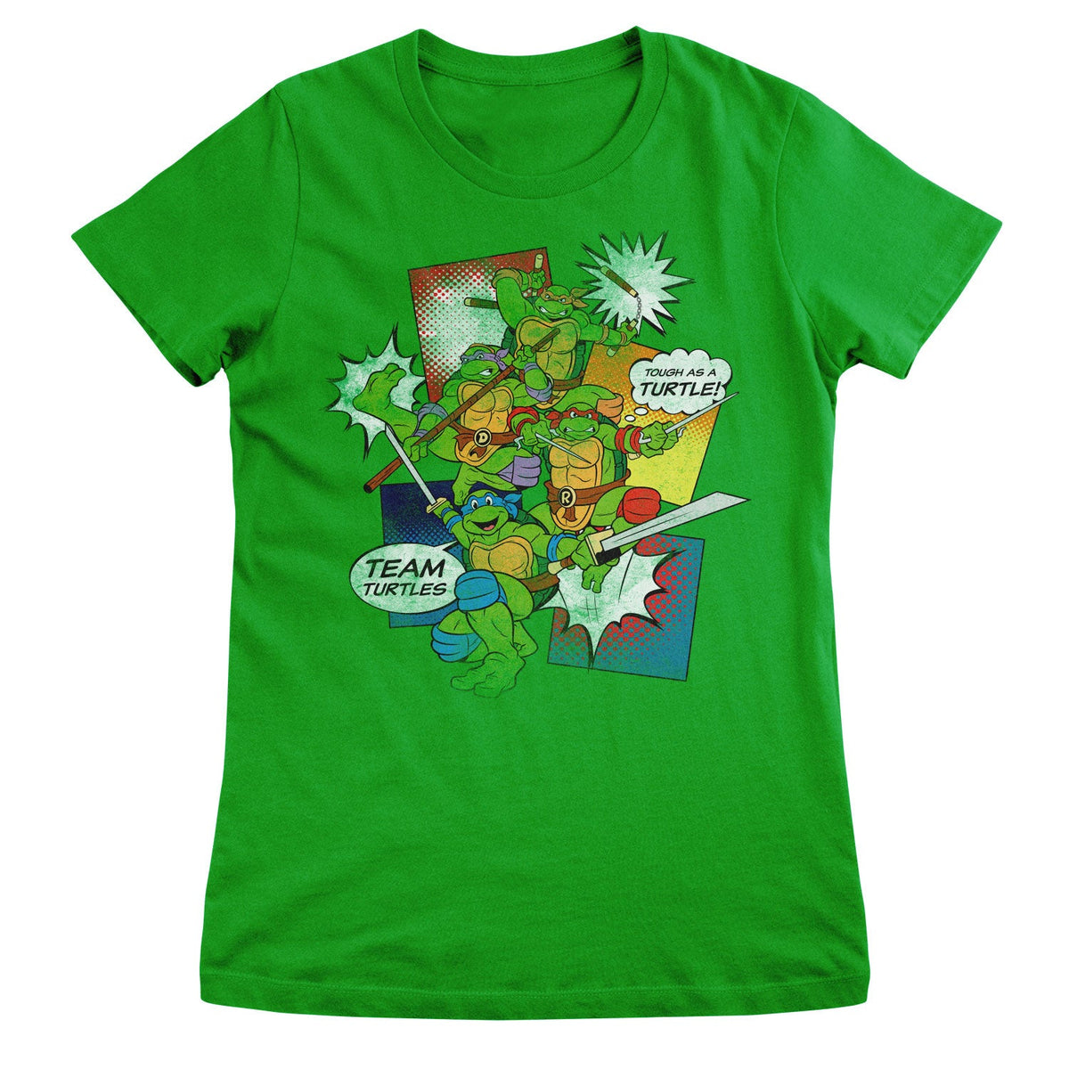 Les Tortues Ninja - TMNT Comics Girly Tee – T-shirt femme